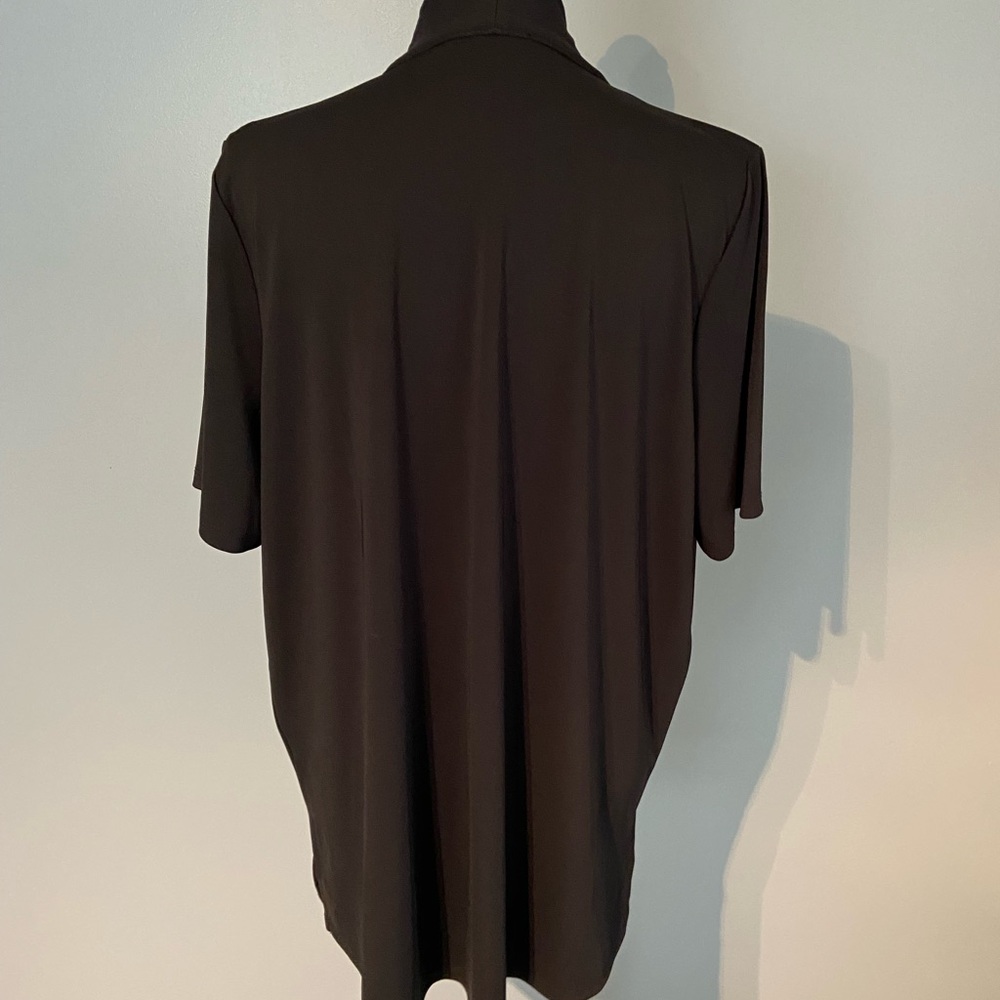Talbots 1x open cardigan jersey knit - Picture 3 of 3